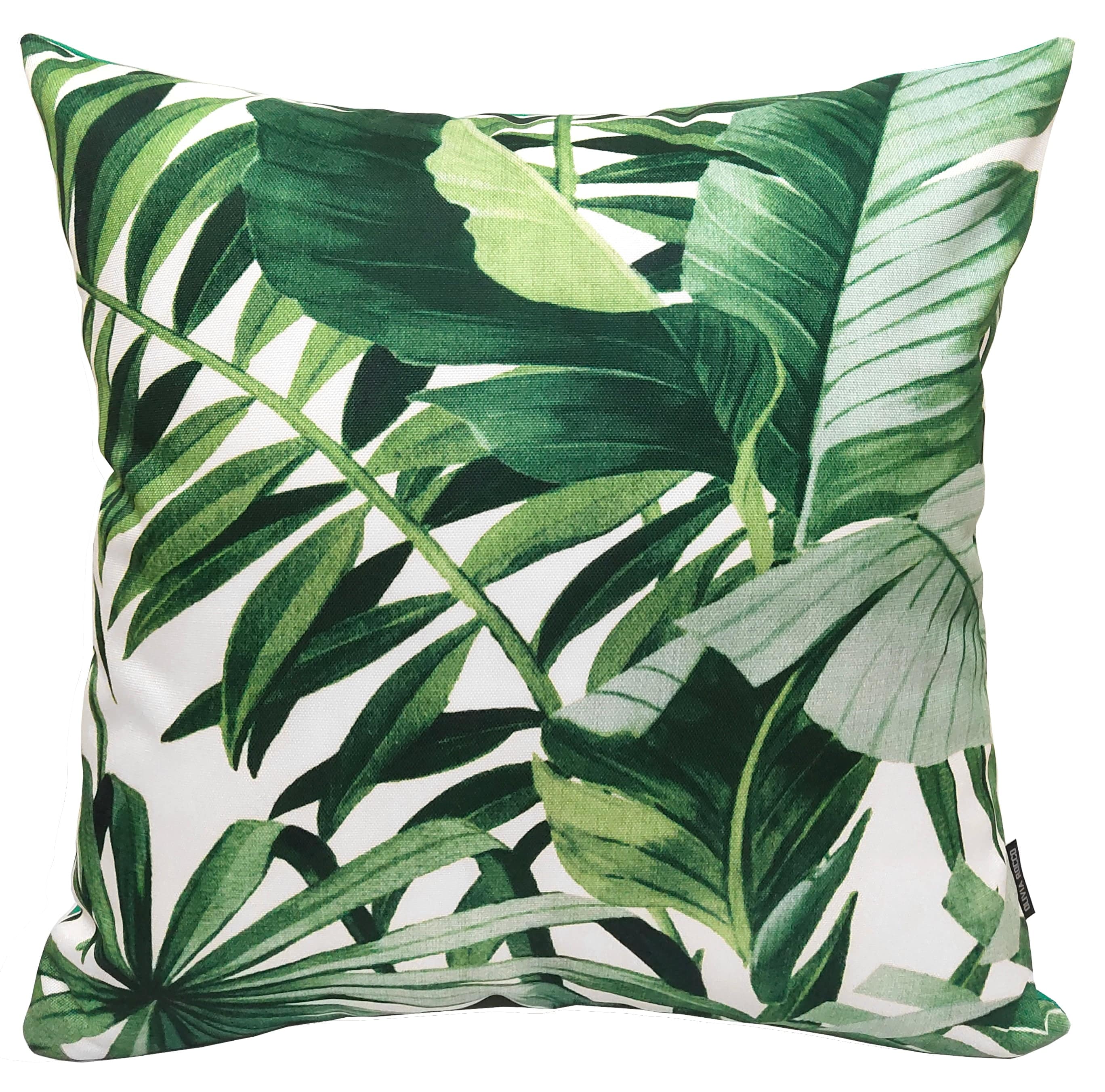 Olivia Rocco Jamil Green Water-Resistant Cushion Covers, 43 x 43 cm
