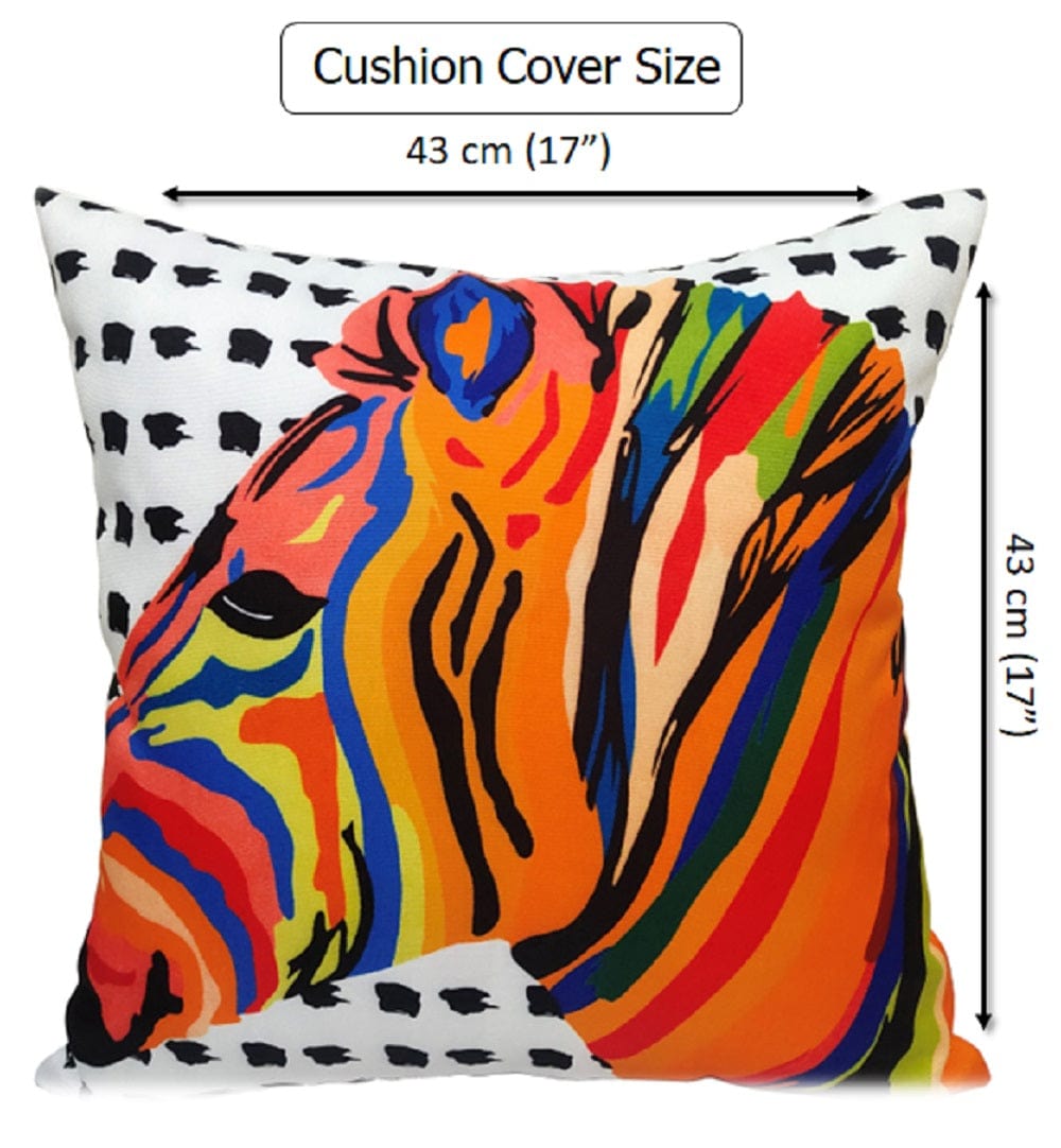 Olivia Rocco Kampala Orange Water-Resistant Cushion Covers, 43 x 43 cm
