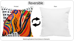 Olivia Rocco Kampala Orange Water-Resistant Cushion Covers, 43 x 43 cm