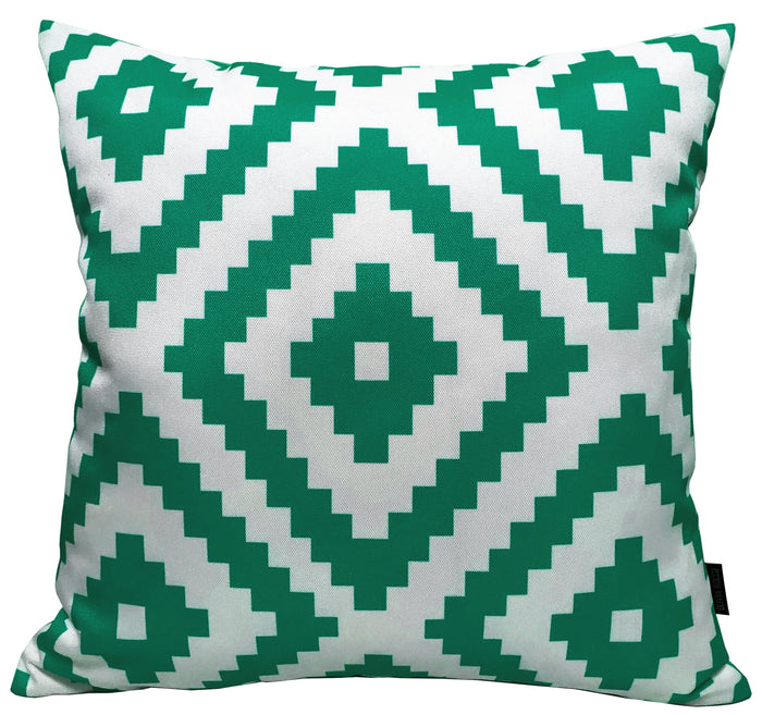 Olivia Rocco Nairobi Lime Green Water-Resistant Cushion Covers, 43cm, Nairobi Lime Green