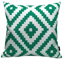 Olivia Rocco Nairobi Lime Green Water-Resistant Cushion Covers, 43cm