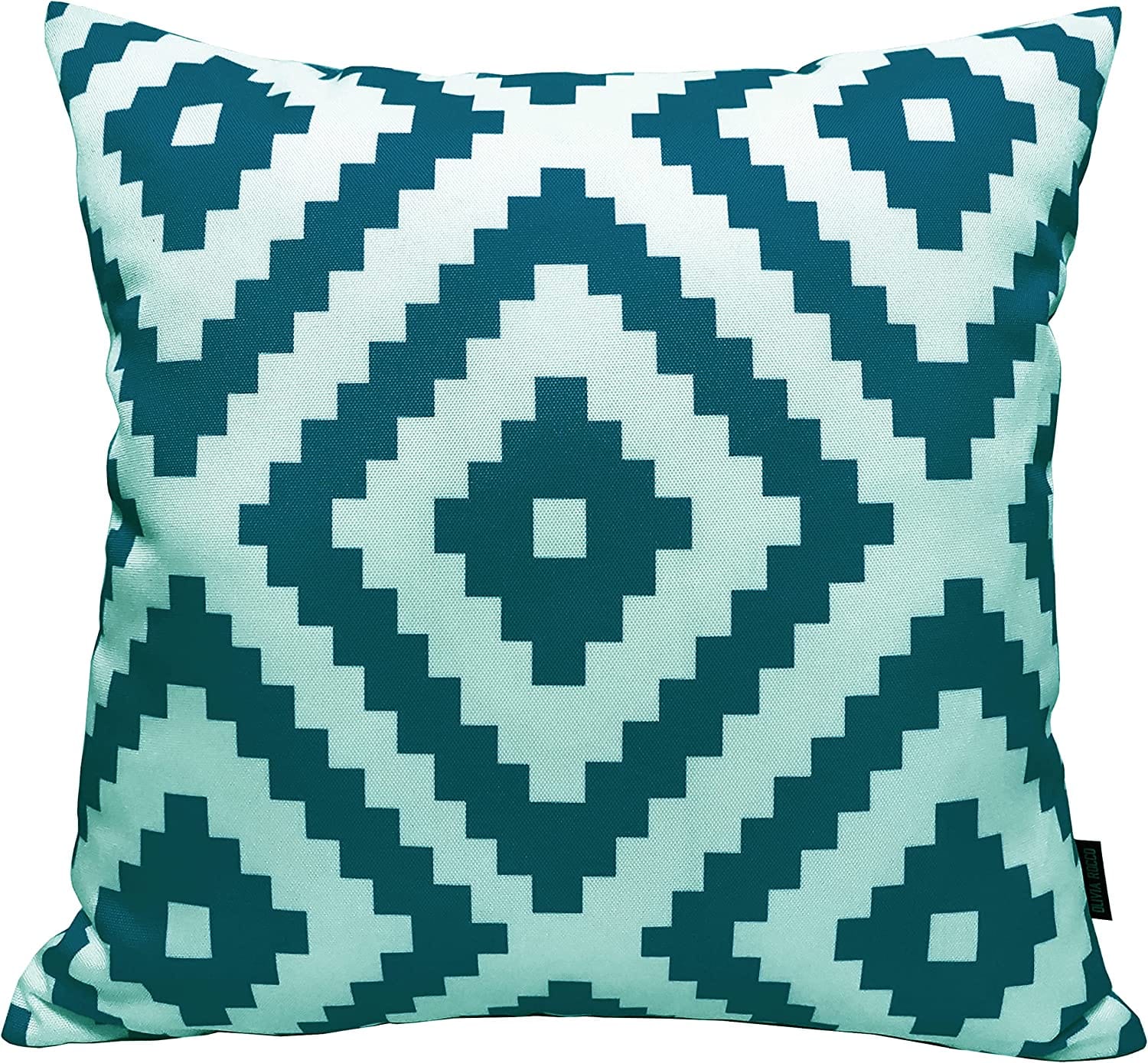 Olivia Rocco Nairobi Teal Water-Resistant Cushion Covers, 43 x 43 cm