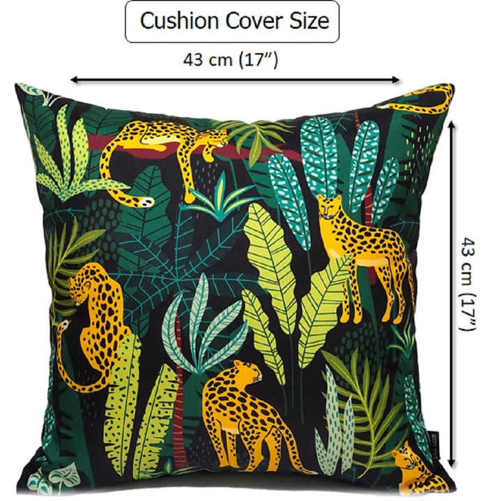 Olivia Rocco Safari Water-Resistant Cushion Covers, 43 x 43 cm, image 2