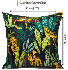 Olivia Rocco Safari Water-Resistant Cushion Covers, 43 x 43 cm