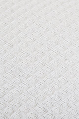 Olivia Rocco Lisbon Honeycomb Indian Cotton Cushion Covers, Two Sizes