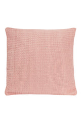 Olivia Rocco Lisbon Honeycomb Indian Cotton Cushion Covers, Two Sizes