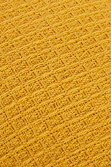 Olivia Rocco Lisbon Honeycomb Indian Cotton Cushion Covers, Two Sizes