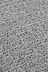 Olivia Rocco Lisbon Honeycomb Indian Cotton Cushion Covers, Two Sizes