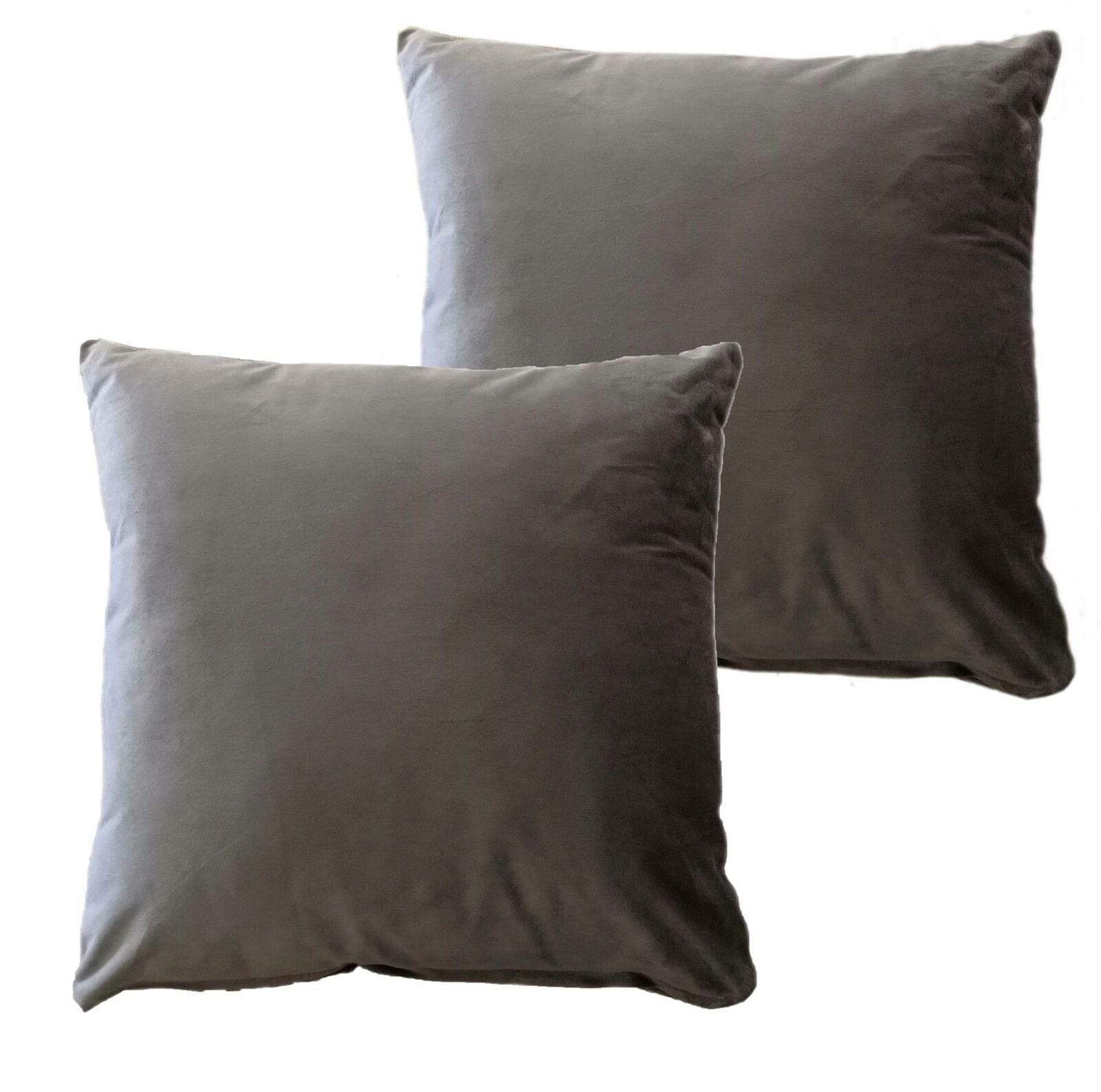 Olivia Rocco Matte Velvet Cushion Covers, Pack of 2, 43 x 43 cm
