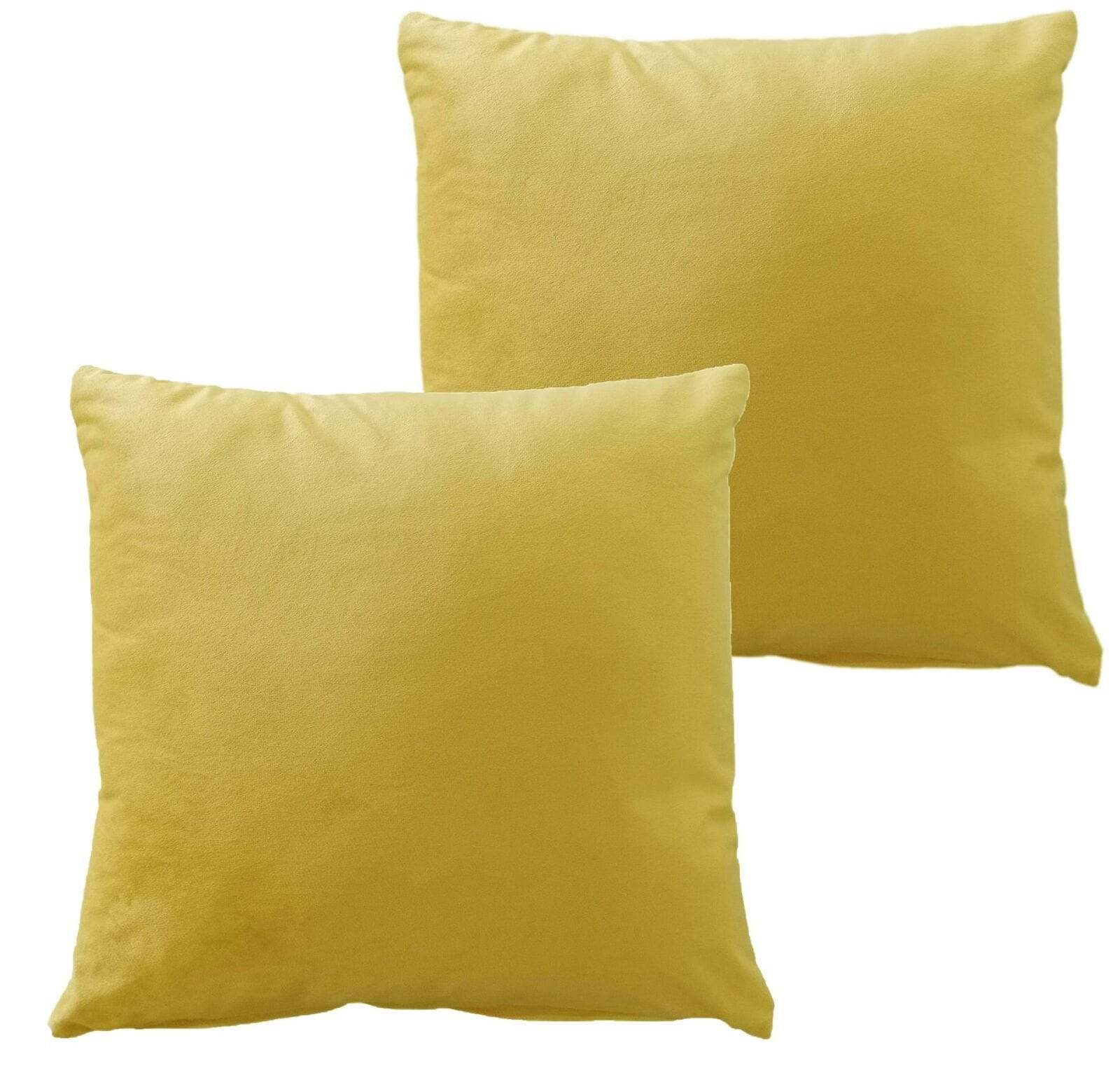 Olivia Rocco Matte Velvet Cushion Covers, Pack of 2, 43 x 43 cm