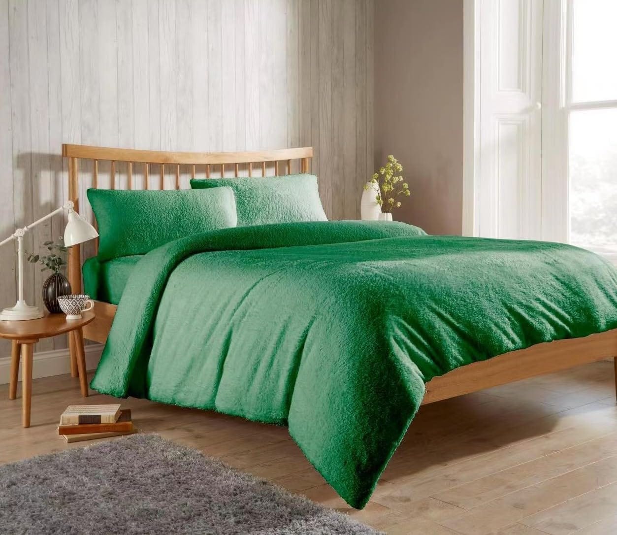 Olivia Rocco Teddy Fleece Duvet Cover Set, Single to Super King
