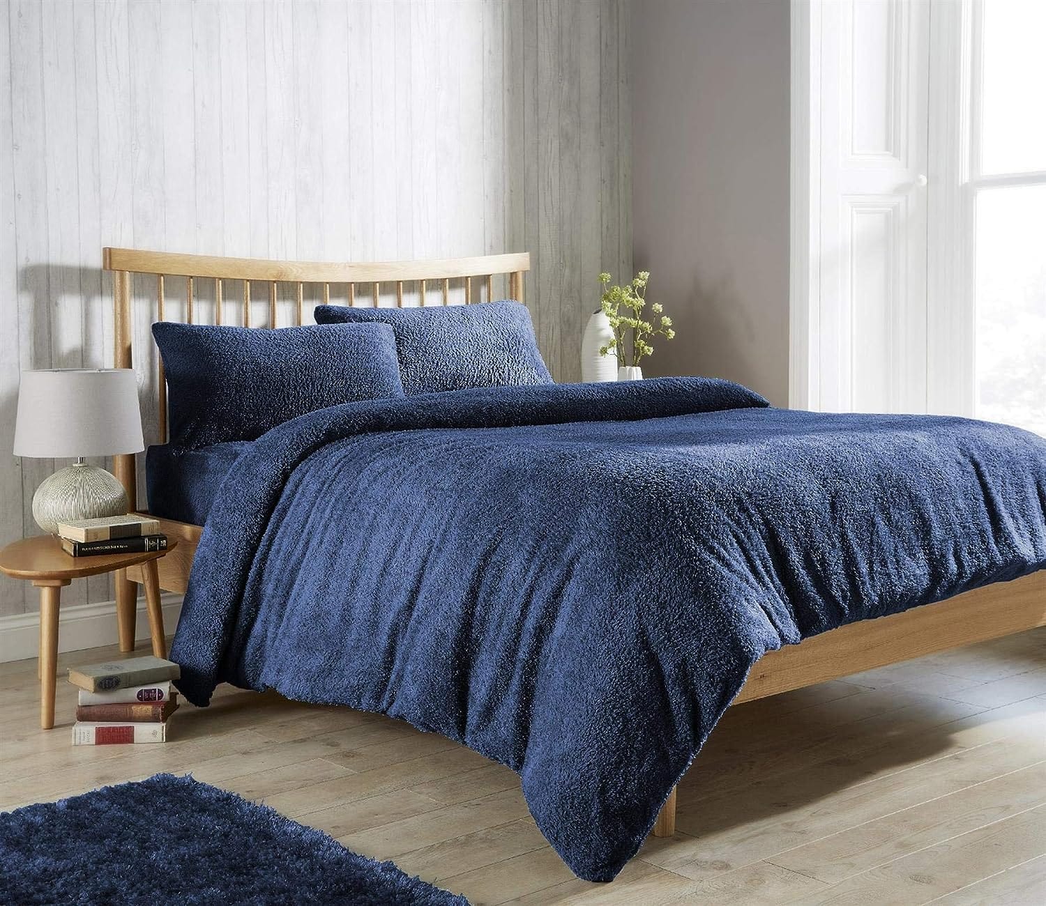Olivia Rocco Teddy Fleece Duvet Cover Set, Single to Super King