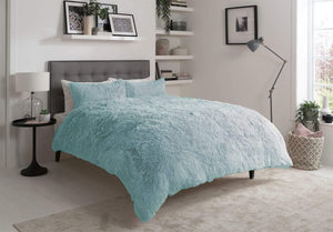 Olivia Rocco Snuggle and Cuddle Faux Fur Duvet Cover Set