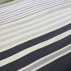 Olivia Rocco Miami Stripes Reversible Duvet Cover Set, Cotton Blend