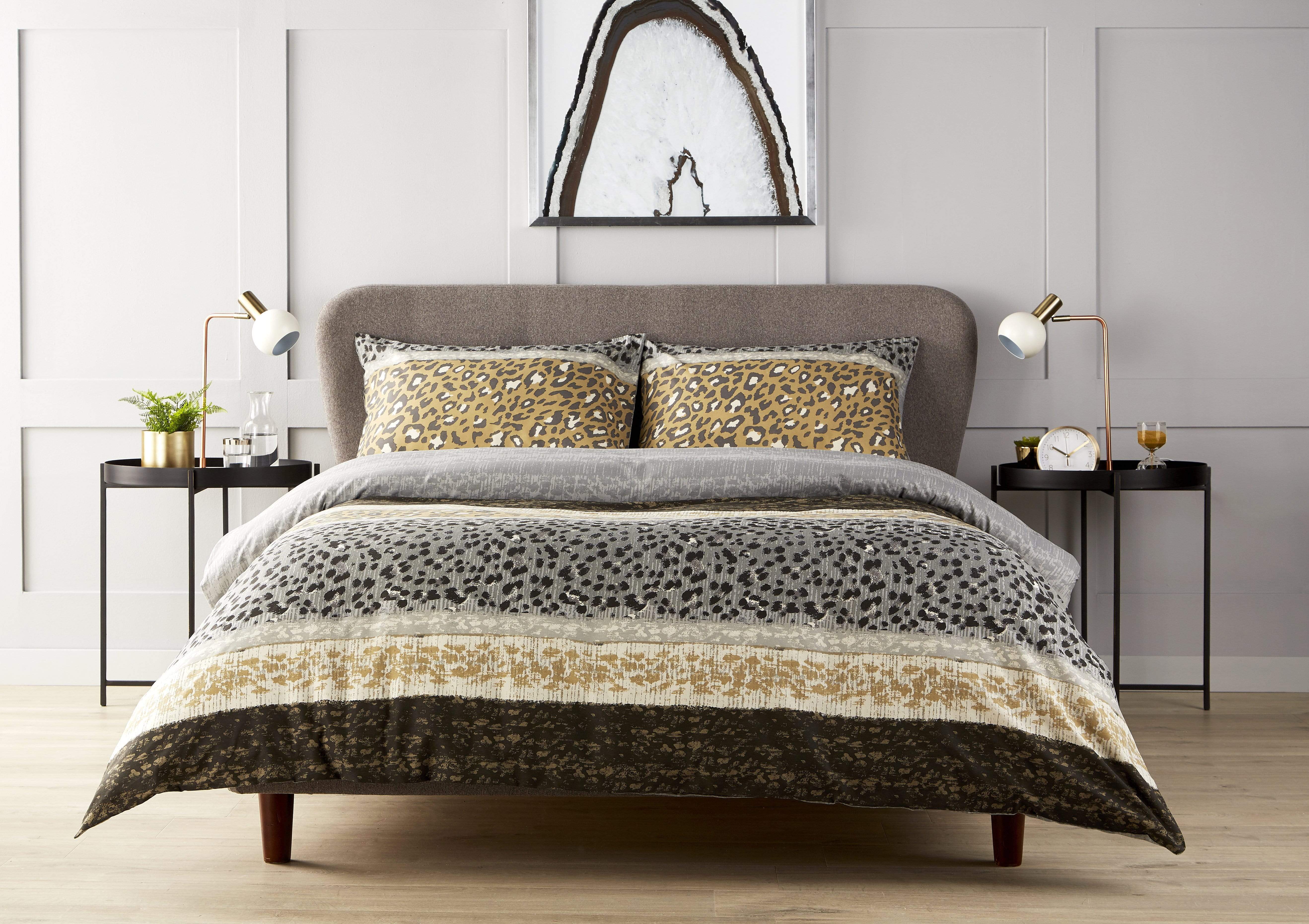 Olivia Rocco Safari Print Duvet Cover Set, Cotton Blend