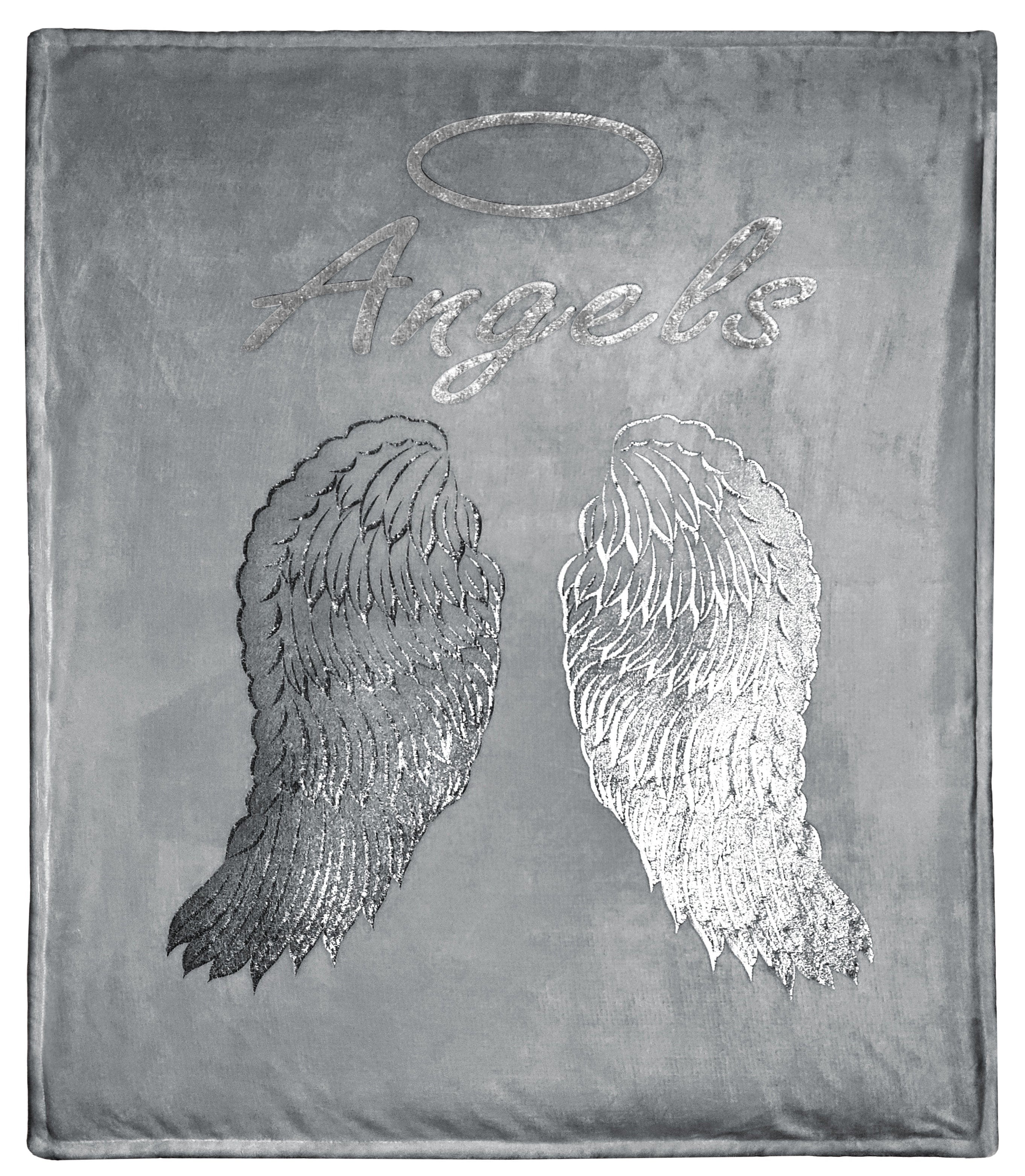 Olivia Rocco Angel Wings Teddy Fleece Duvet Cover Set, Three Colours