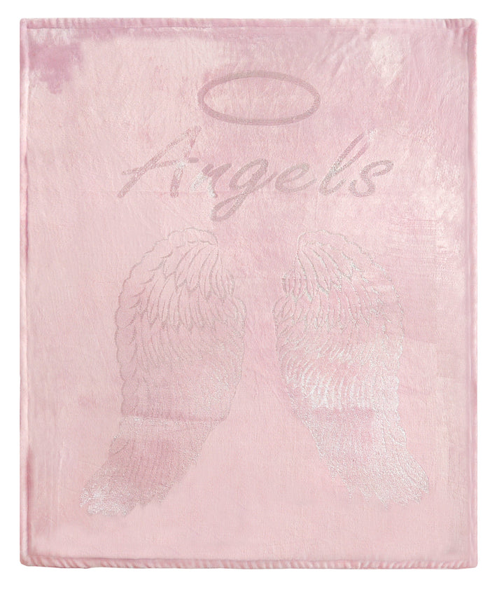 Olivia Rocco Angel Wings Teddy Fleece Duvet Cover Set, Three Colours, image 2