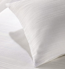 Olivia Rocco Stripe Jacquard Reversible Duvet Cover Set, Cotton Blend