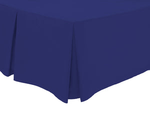Olivia Rocco Basics Fitted Valance Sheet, Pleated, Cotton Blend