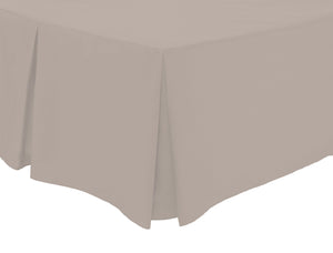 Olivia Rocco Basics Fitted Valance Sheet, Pleated, Cotton Blend