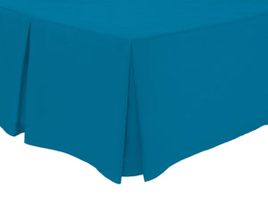 Olivia Rocco Basics Fitted Valance Sheet, Pleated, Cotton Blend