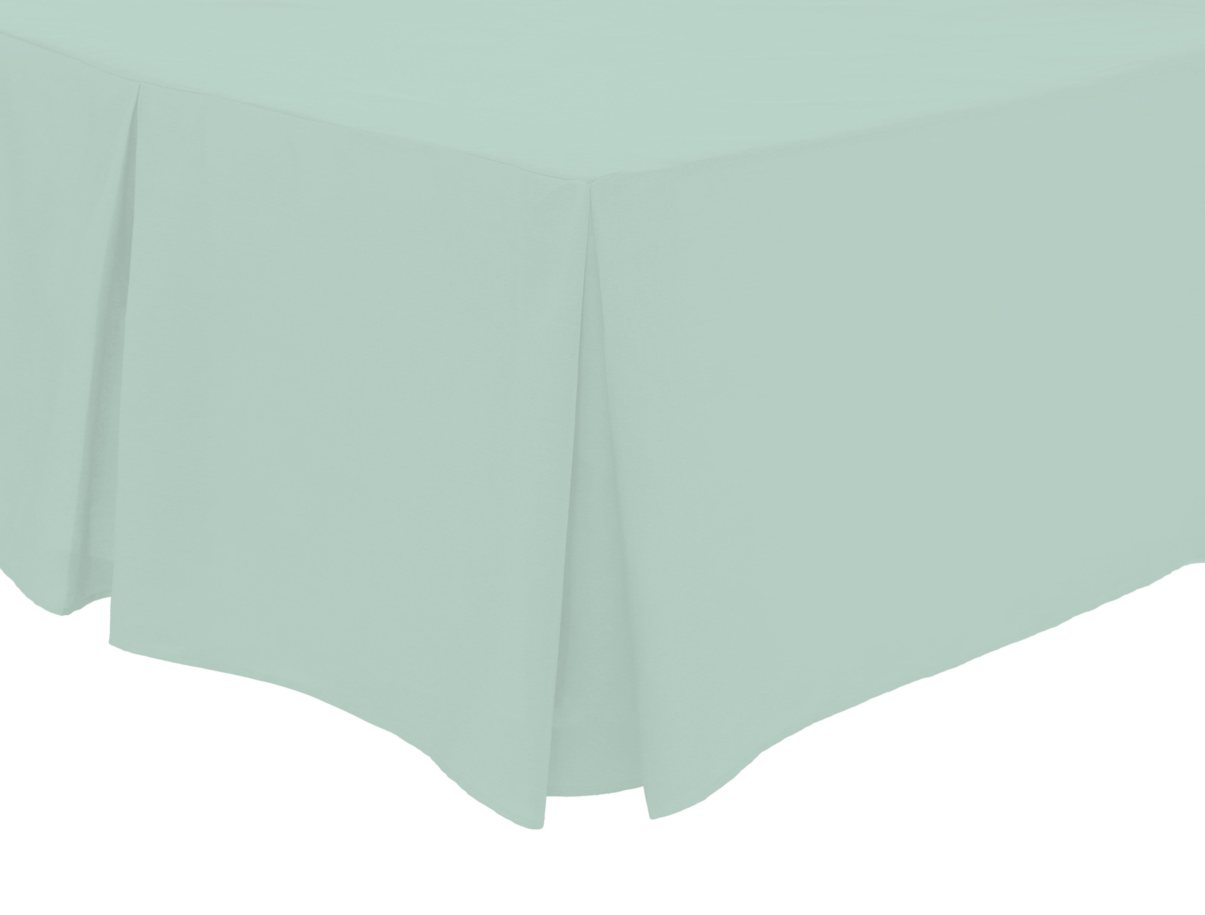 Olivia Rocco Basics Fitted Valance Sheet, Pleated, Cotton Blend