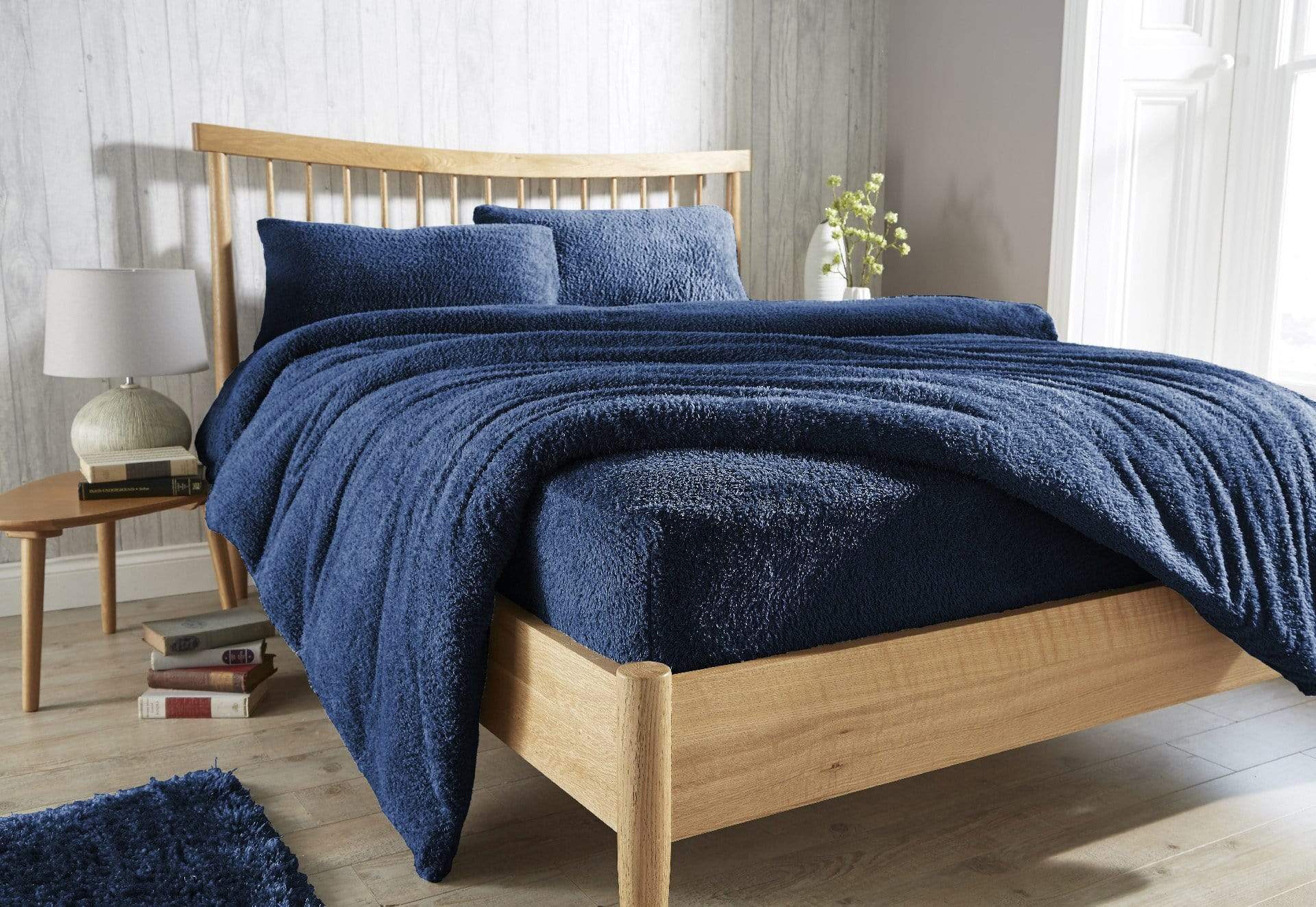Olivia Rocco Teddy Fleece Extra Deep Fitted Sheet, Elasticated
