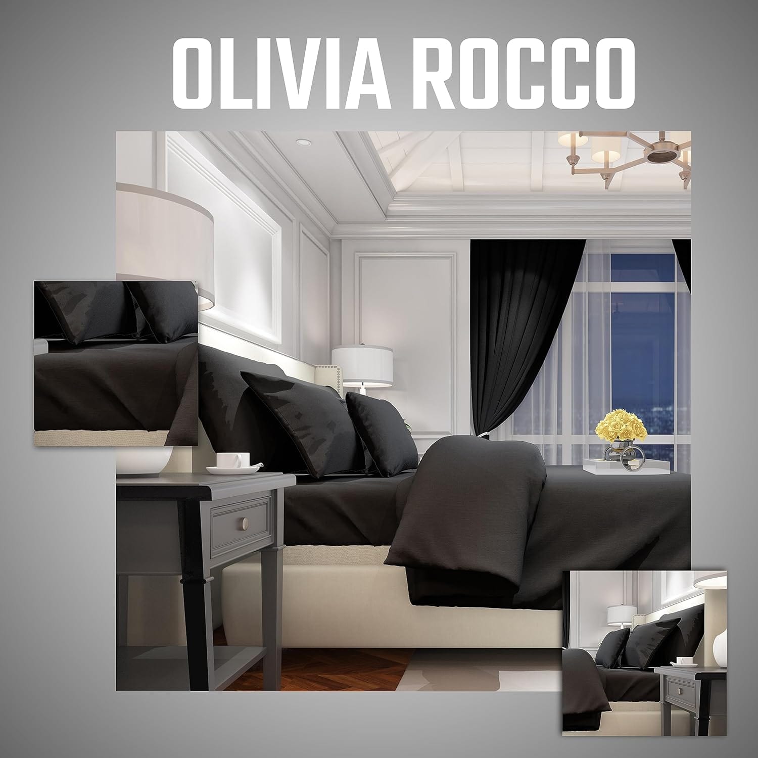 Olivia Rocco Brushed Cotton Flannelette Fitted Sheet, 30cm Deep