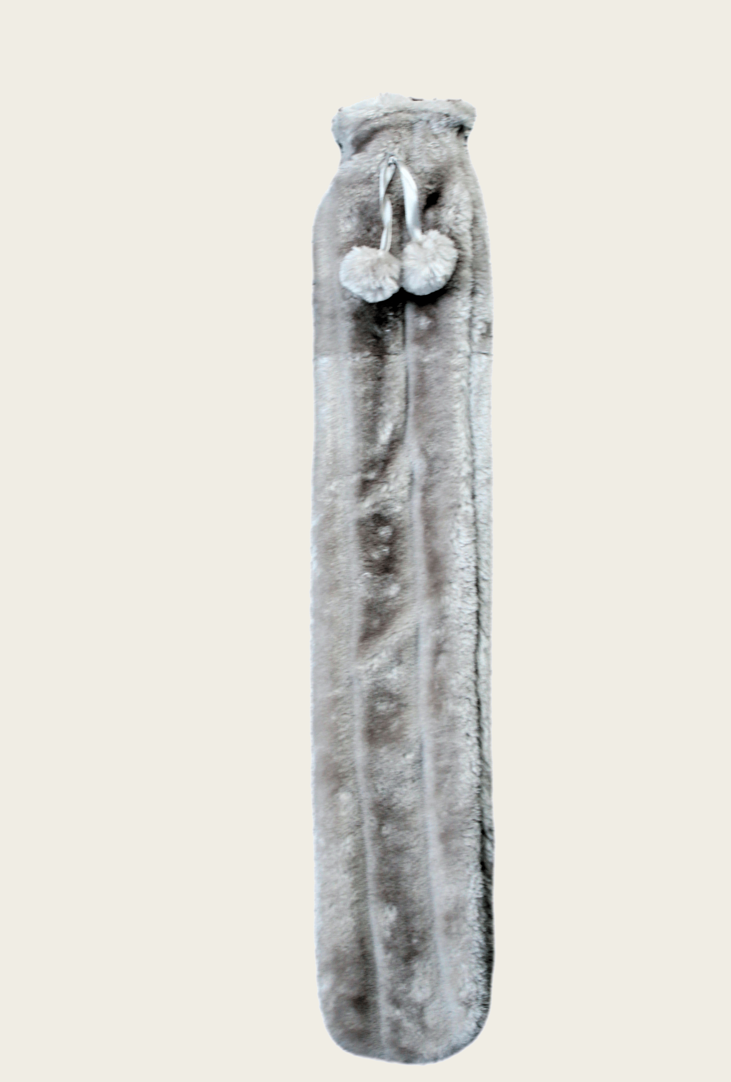 Olivia Rocco Extra Long 2 Litre Hot Water Bottle, Faux Fur Cover
