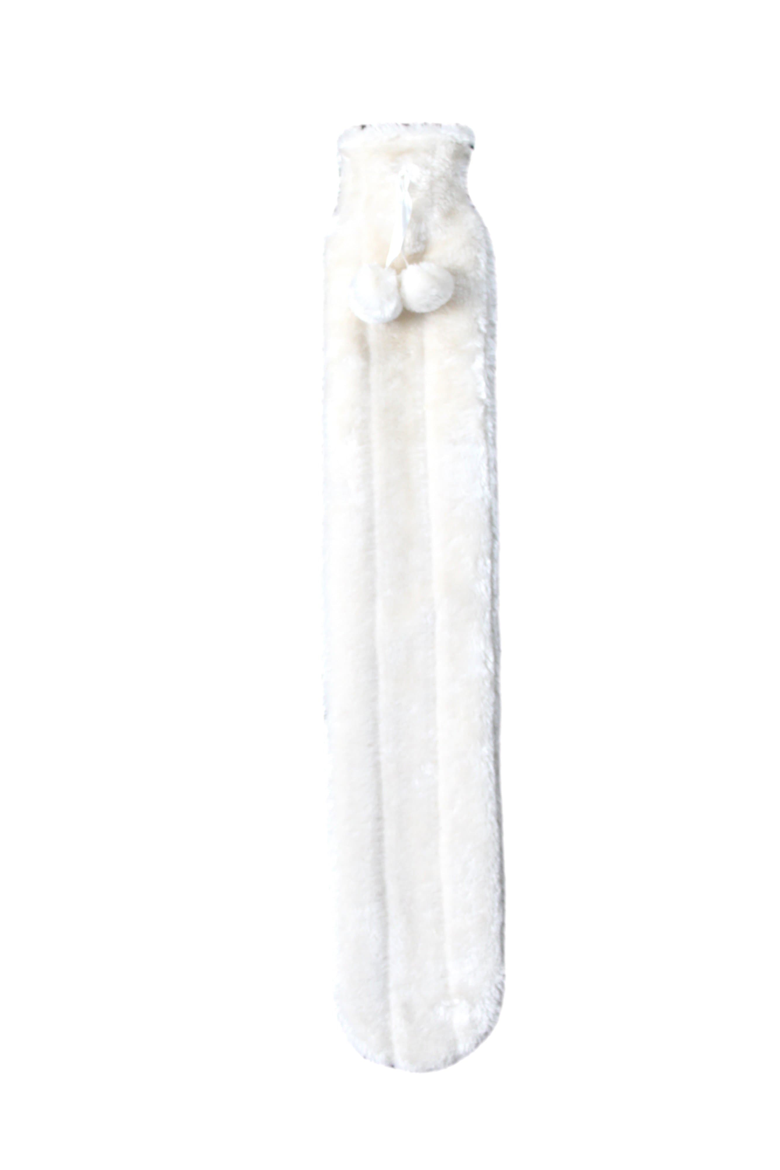 Olivia Rocco Extra Long 2 Litre Hot Water Bottle, Faux Fur Cover