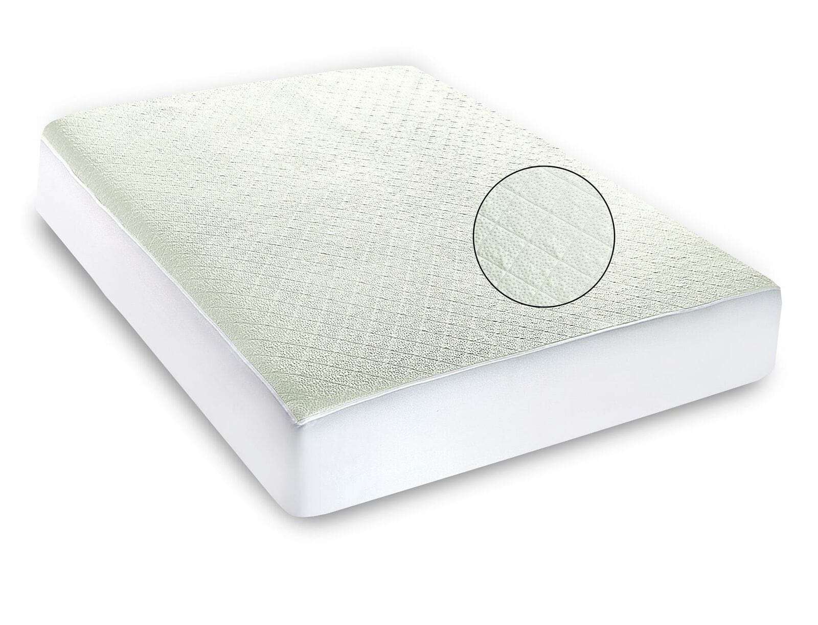 Olivia Rocco Bamboo Quilted Waterproof Mattress Protector, 30cm Deep