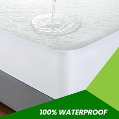 Olivia Rocco Bamboo Quilted Waterproof Mattress Protector, 30cm Deep