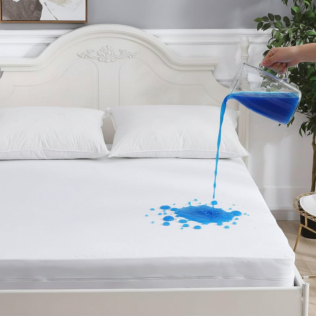 Olivia Rocco Zipped Mattress Encasement with Waterproof Lining