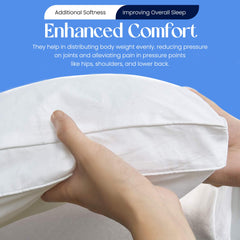 Olivia Rocco Microfibre Mattress Topper, Extra Deep, Polyester Filling