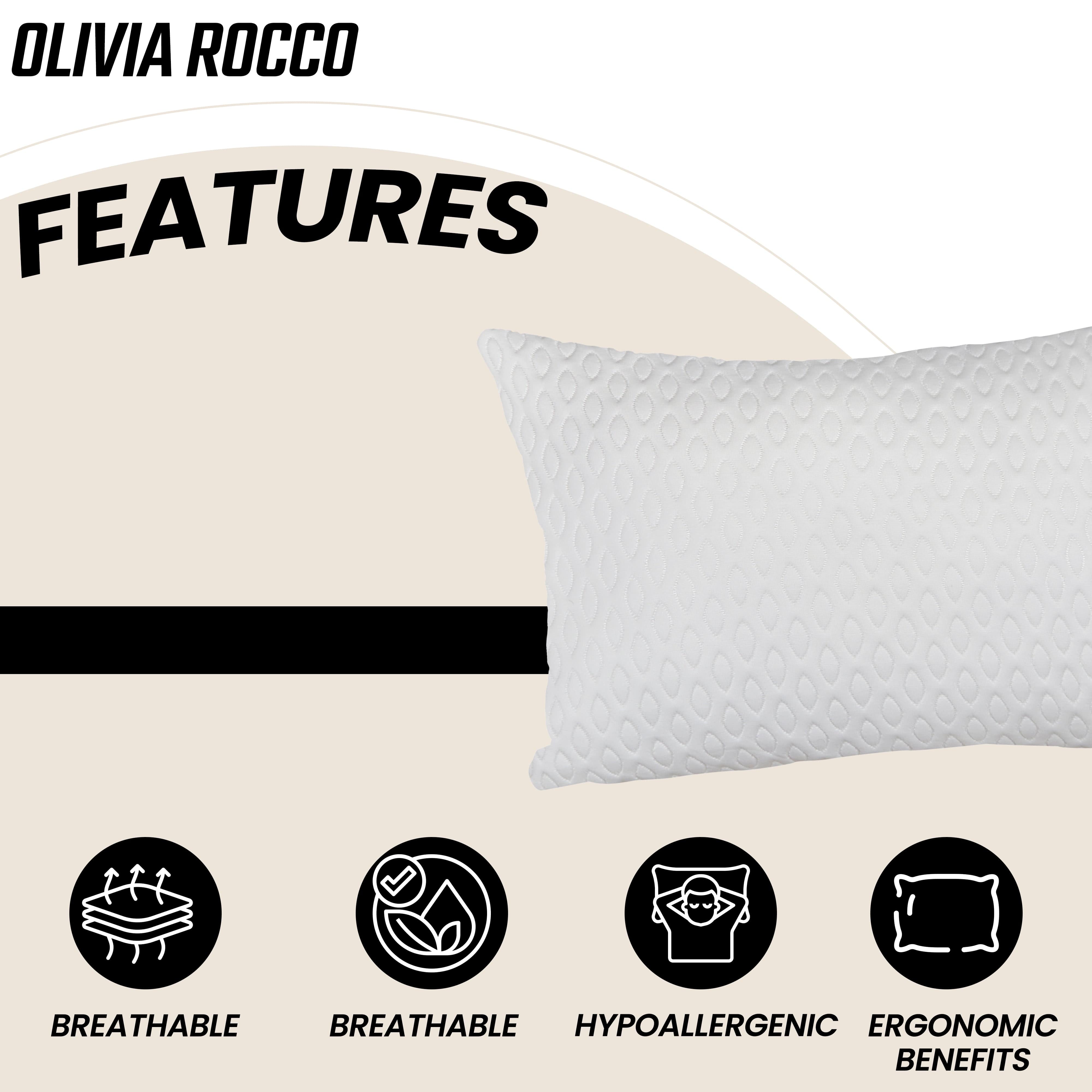 Olivia Rocco Air Flow Pillow, 50 x 70 cm, 1500g Fibre Filling