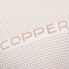 Olivia Rocco Memory Foam Pillow, Copper Infused Cover, 50 x 75 cm