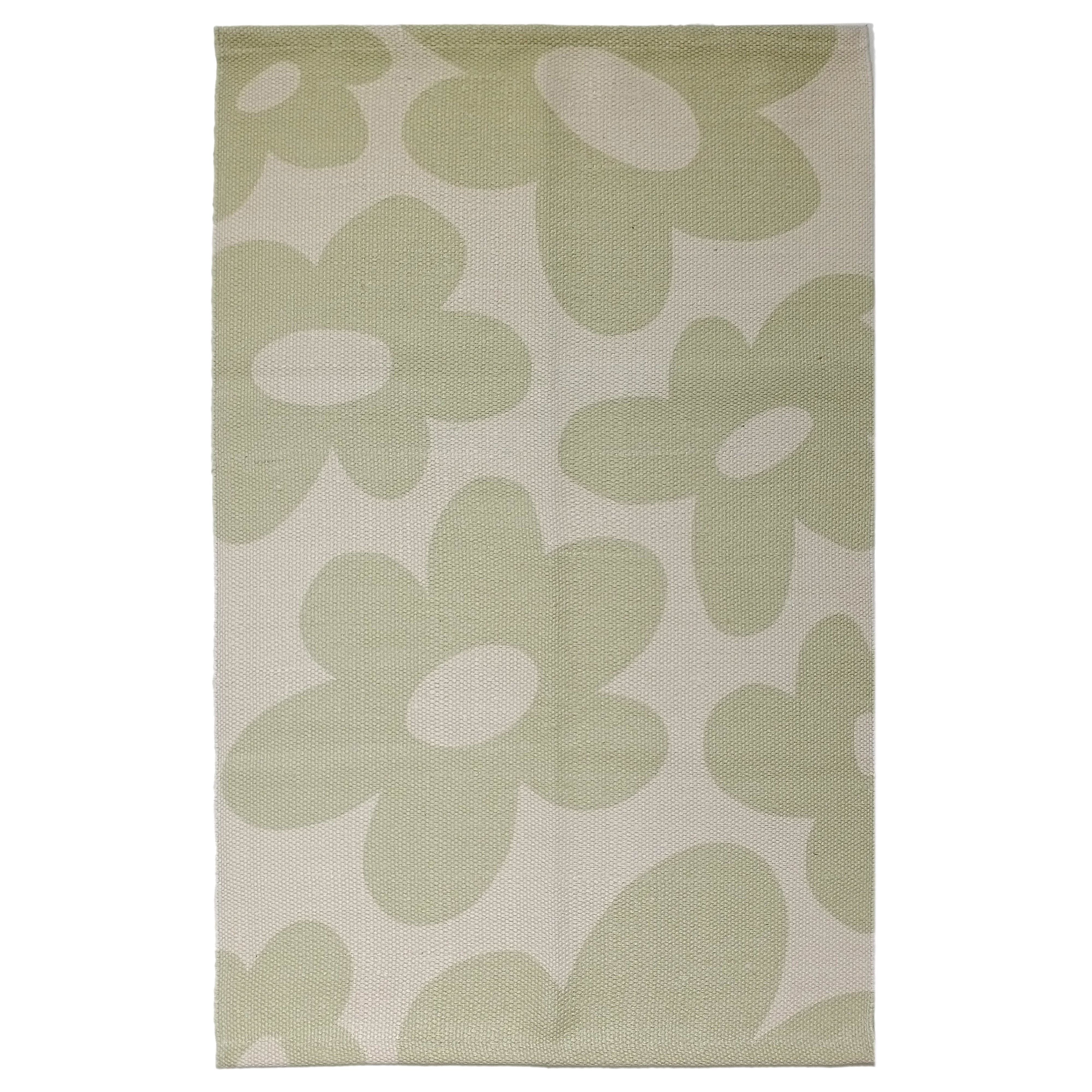Olivia Rocco Jardin Printed Rug, Two Sizes, Recycled Polyester