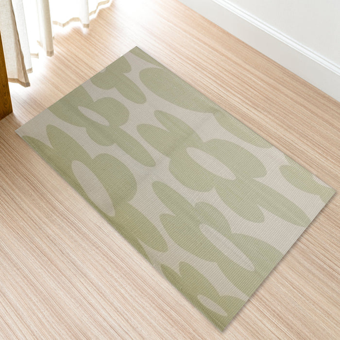 Olivia Rocco Jardin Printed Rug, Two Sizes, Recycled Polyester, image 2