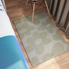 Olivia Rocco Jardin Printed Rug, Two Sizes, Recycled Polyester