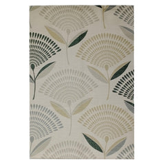 Olivia Rocco Linnea Printed Rug, Two Sizes, Recycled Polyester