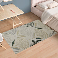 Olivia Rocco Linnea Printed Rug, Two Sizes, Recycled Polyester