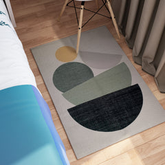 Olivia Rocco Tokyo Printed Rug, Two Sizes, Recycled Polyester