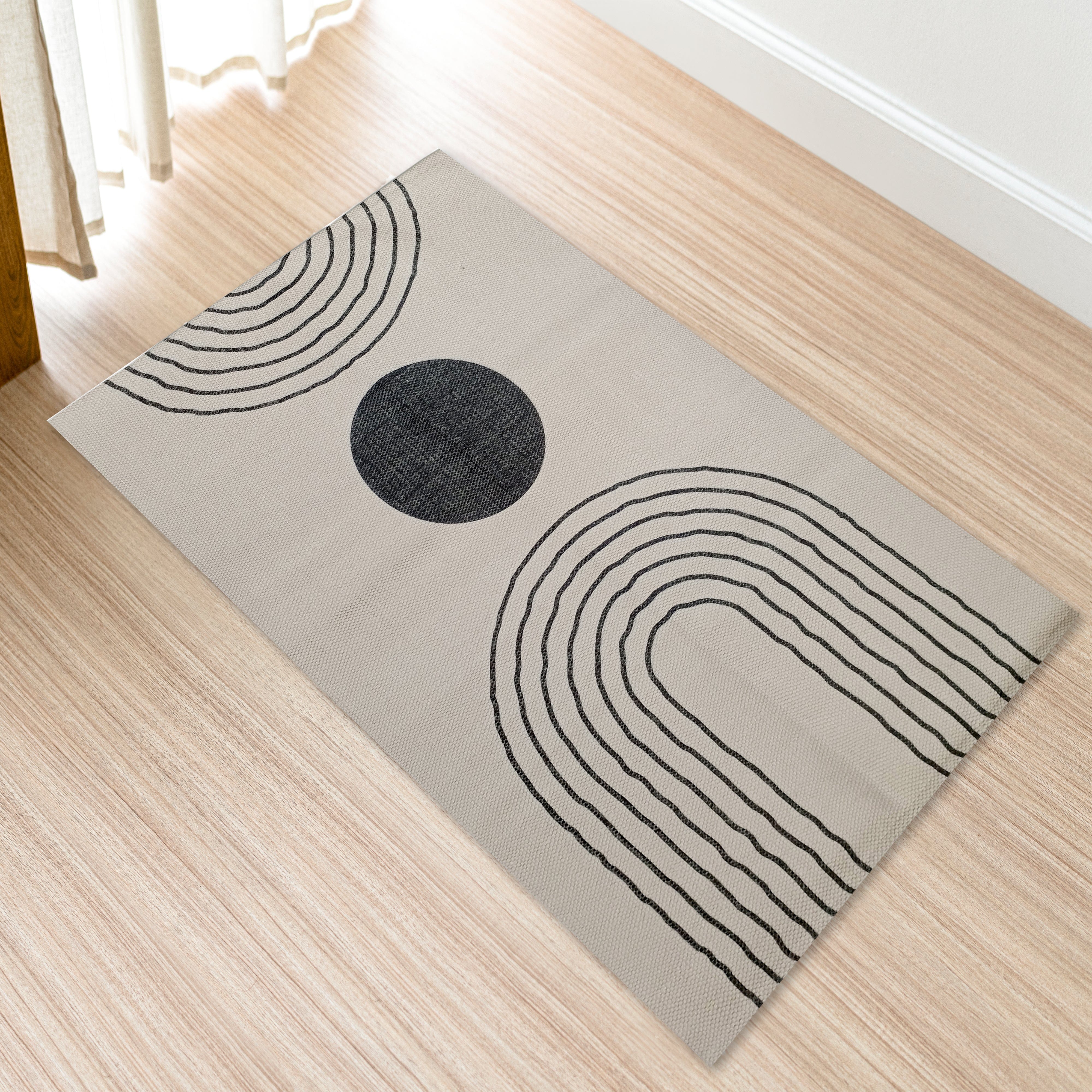Olivia Rocco Tuscany Printed Rug, Two Sizes, Recycled Polyester