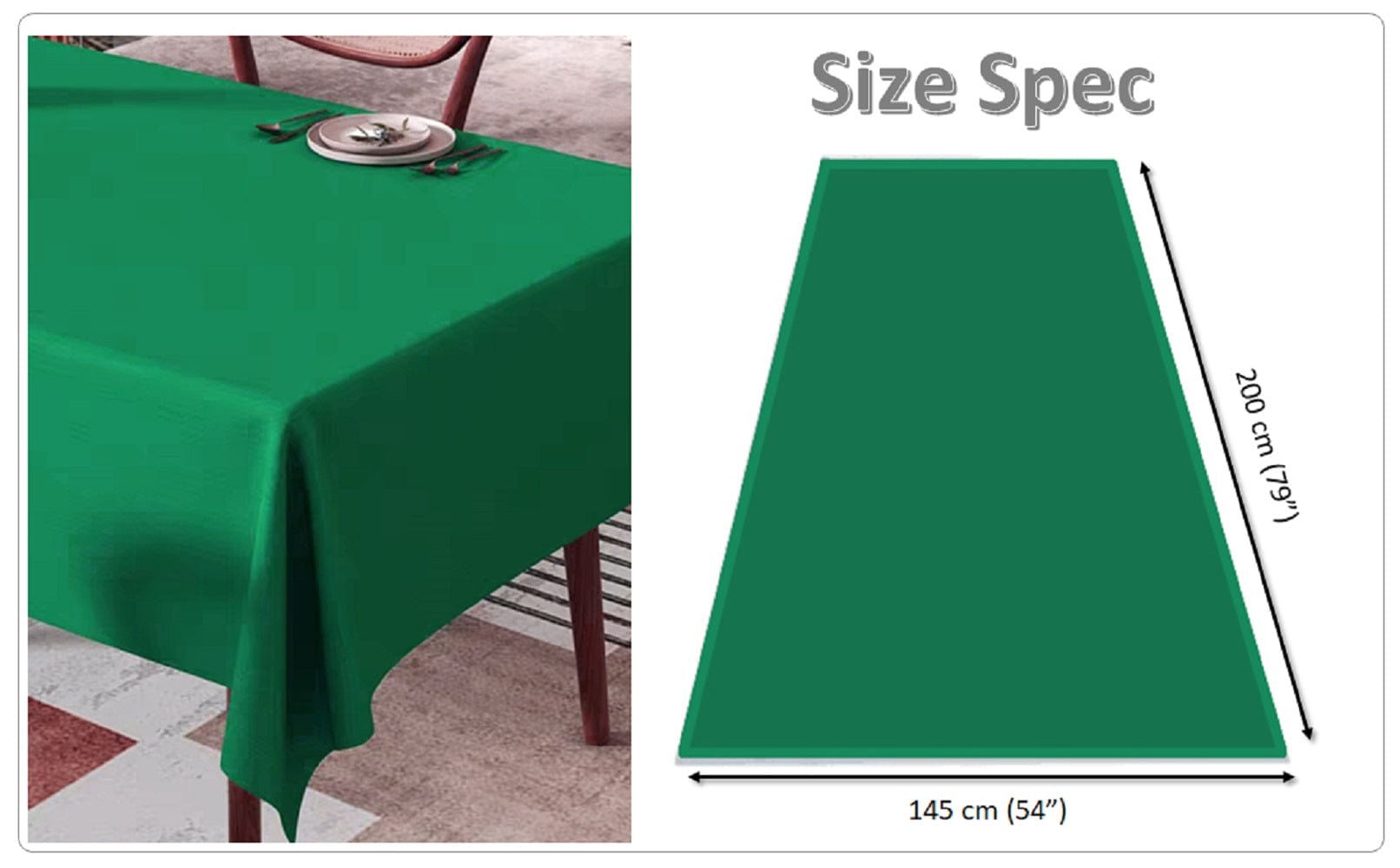 Olivia Rocco Waterproof Wipe Clean Tablecloth, 145 x 200 cm