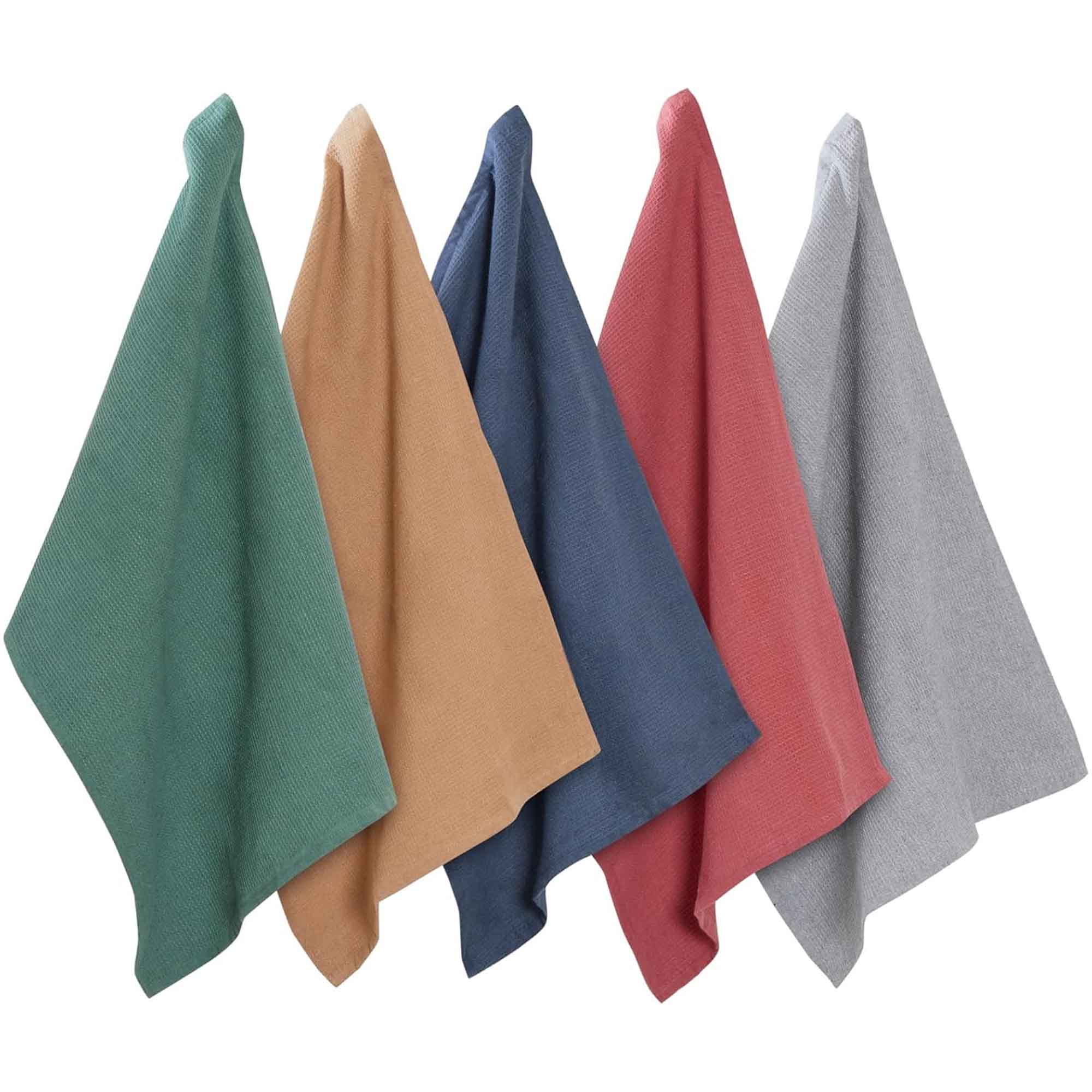 Olivia Rocco Waffle Tea Towels, Pack of 20, 100% Cotton, 45 x 65 cm