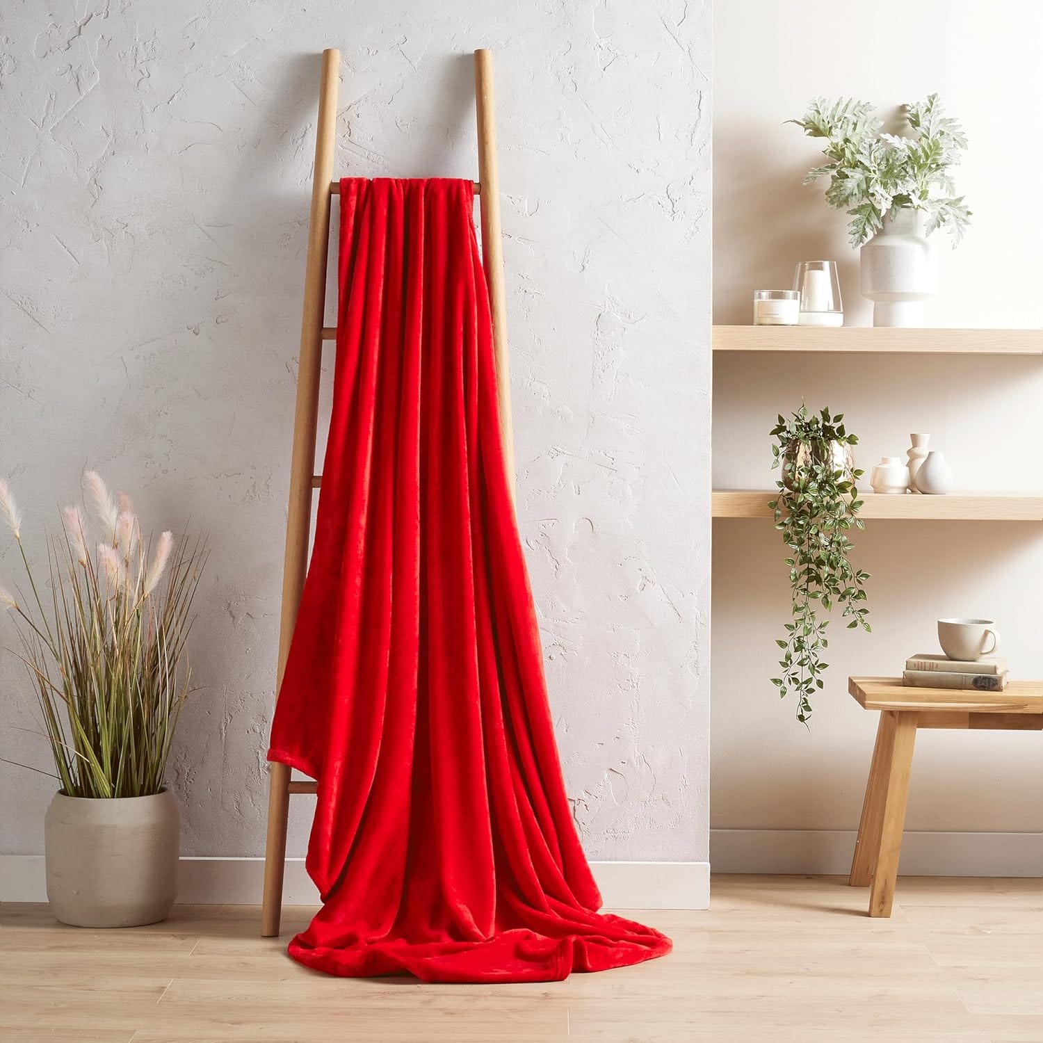 Olivia Rocco Flannel Fleece Throw Blanket, Three Sizes