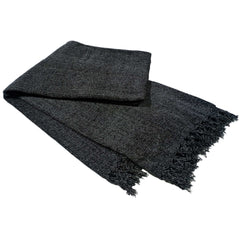 Olivia Rocco Chenille Tassel Throw Blanket, 130 x 170 cm