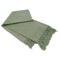 Olivia Rocco Chenille Tassel Throw Blanket, 130 x 170 cm