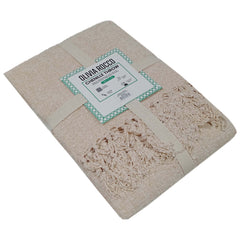 Olivia Rocco Chenille Tassel Throw Blanket, 130 x 170 cm
