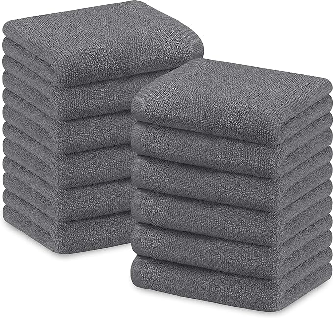 Olivia Rocco 500gsm Cotton Towel Multipacks, White or Grey